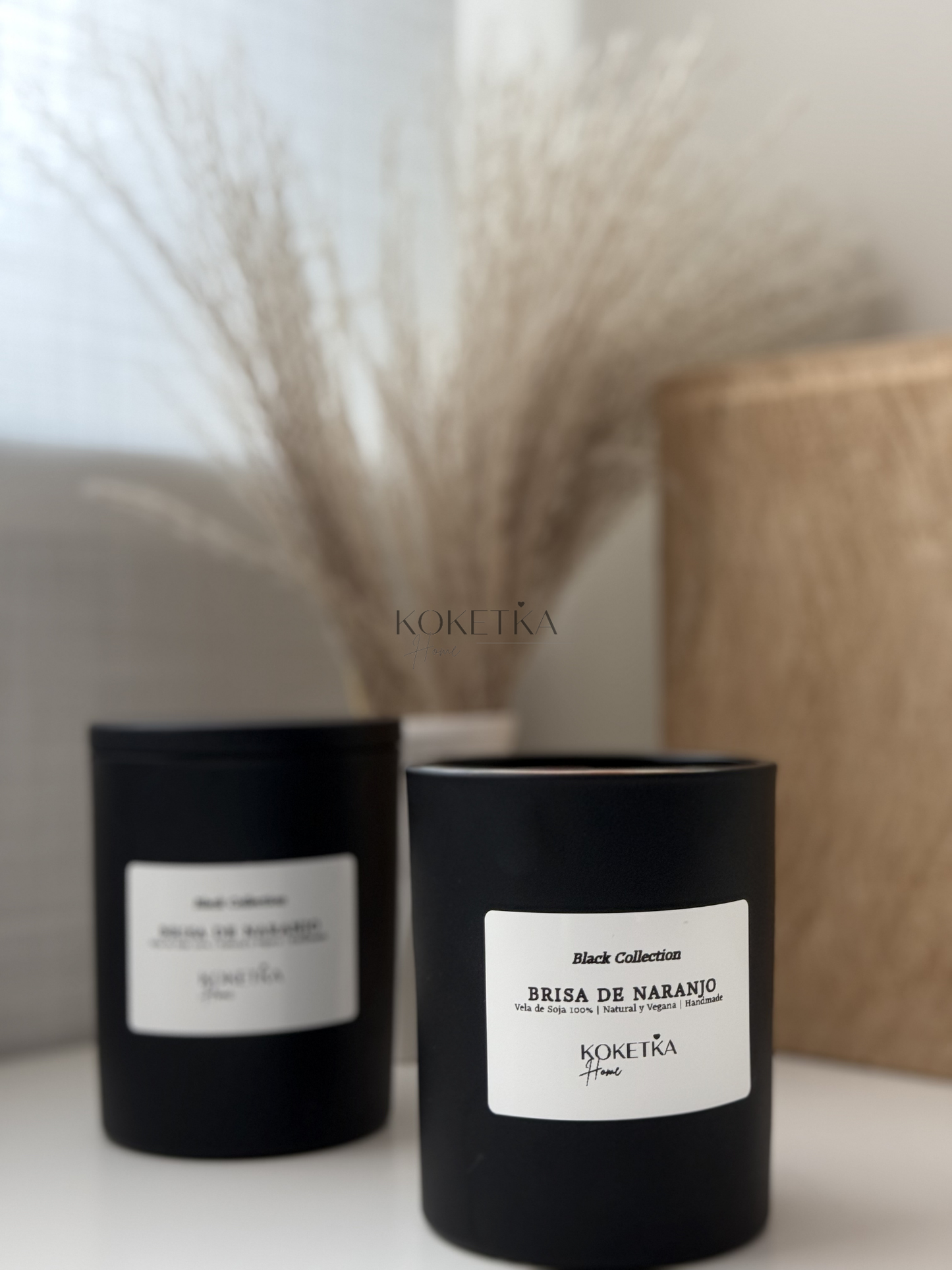 Midi Black Collection Kerze