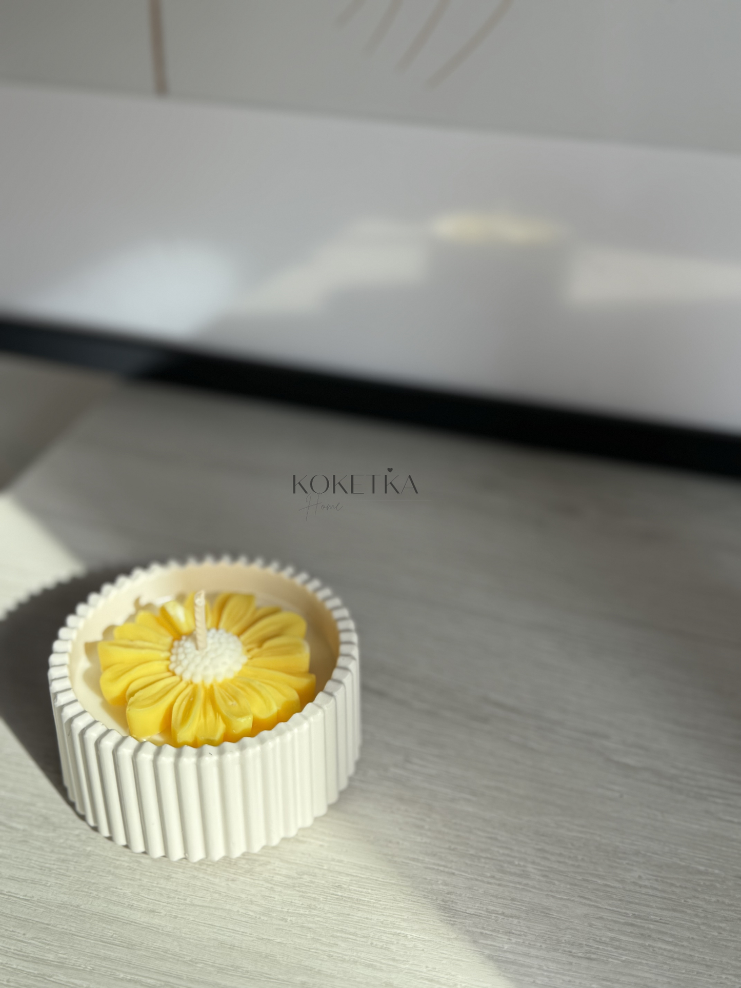 Vela Vaso Lucero Floral