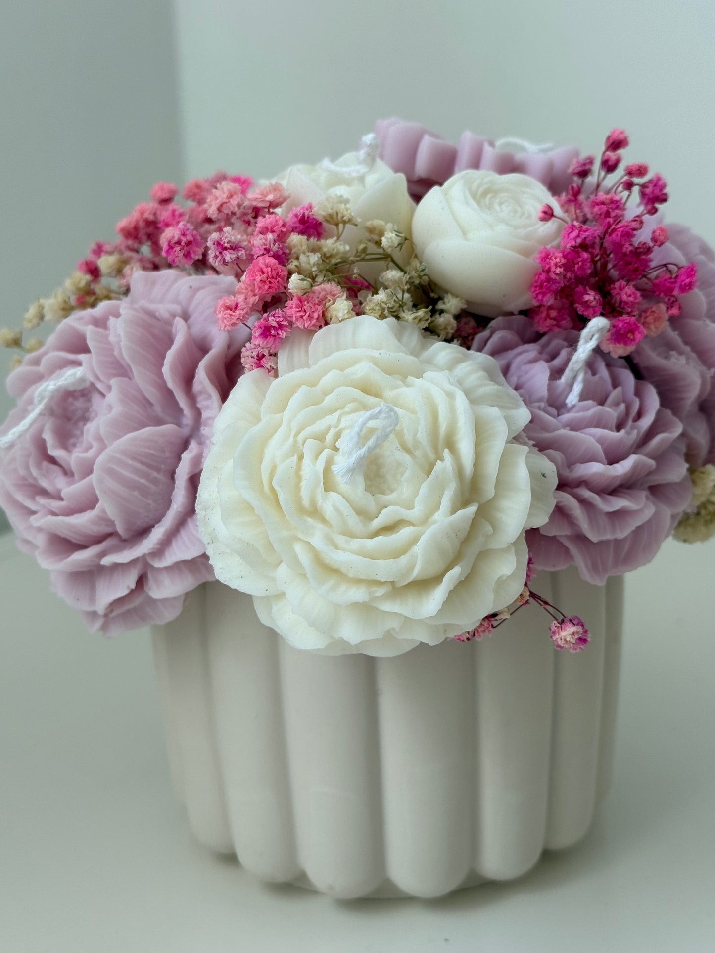 Arreglo floral de velas “Eterno”