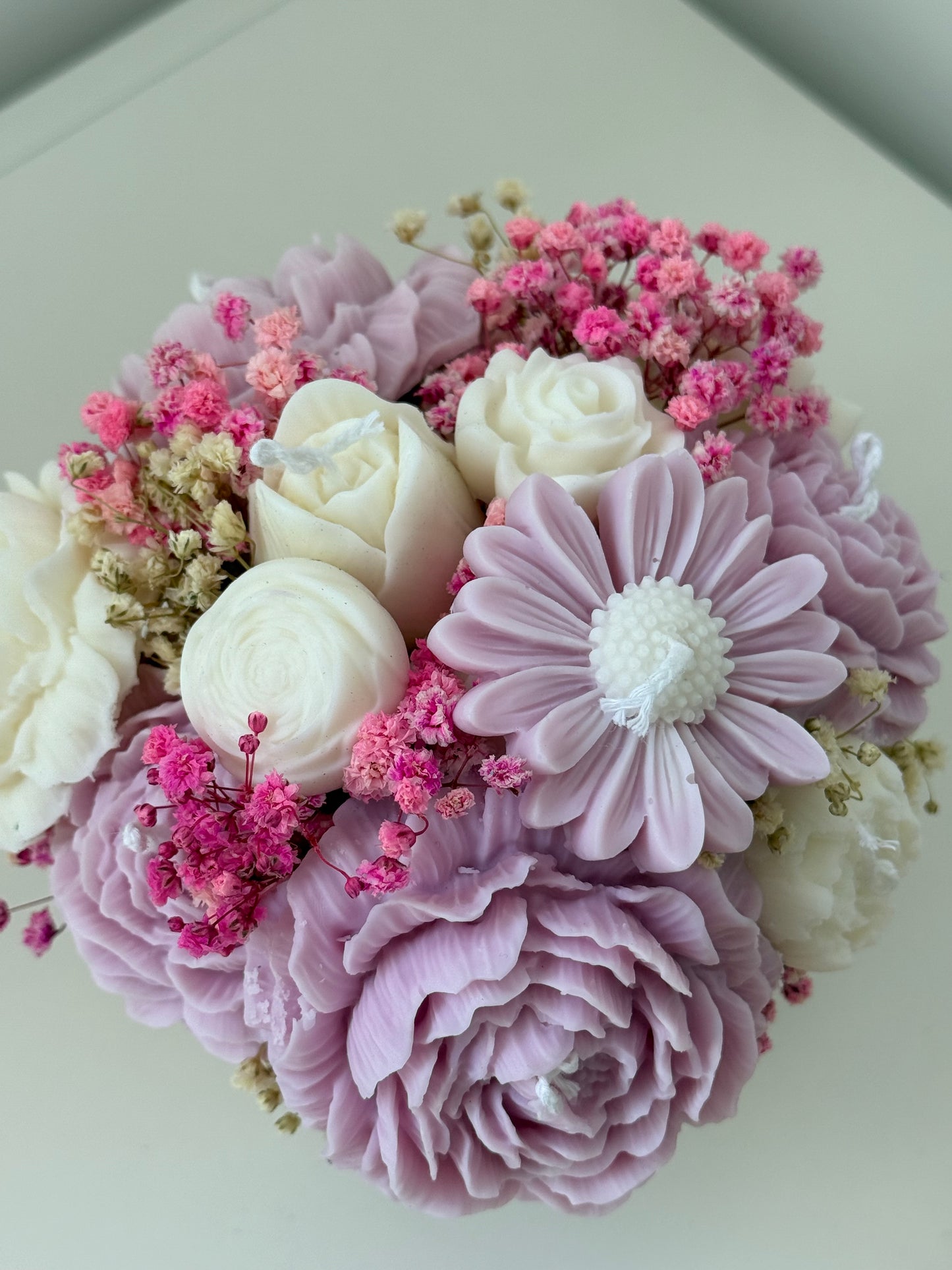 Arreglo floral de velas “Eterno”