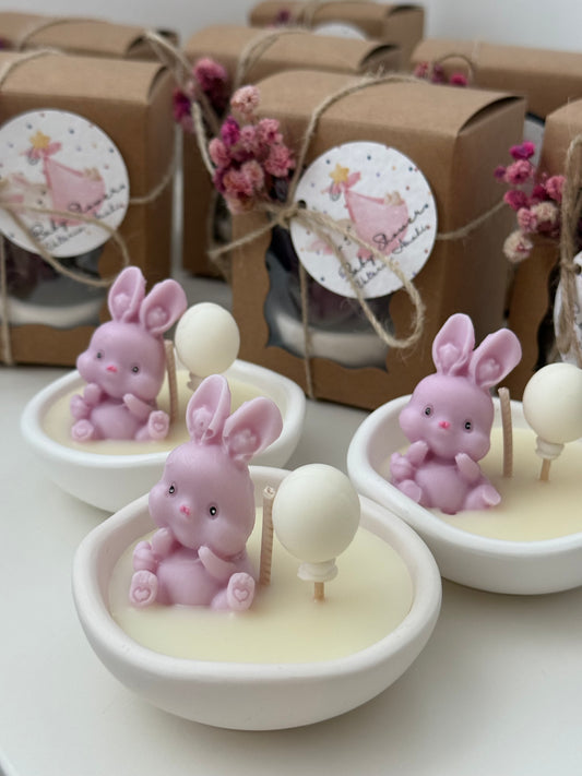 Vela conejito en cúpula