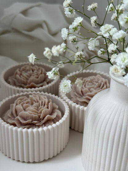 Vela Vaso Lucero Floral