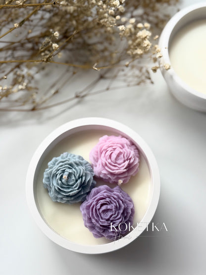 Bougie parfumée « Jardin de pivoines »