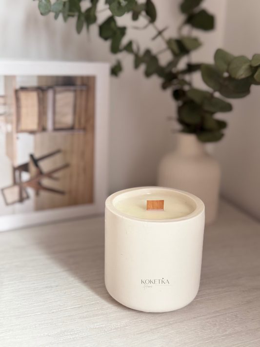 Vela Aromática "Luz de Algodón"