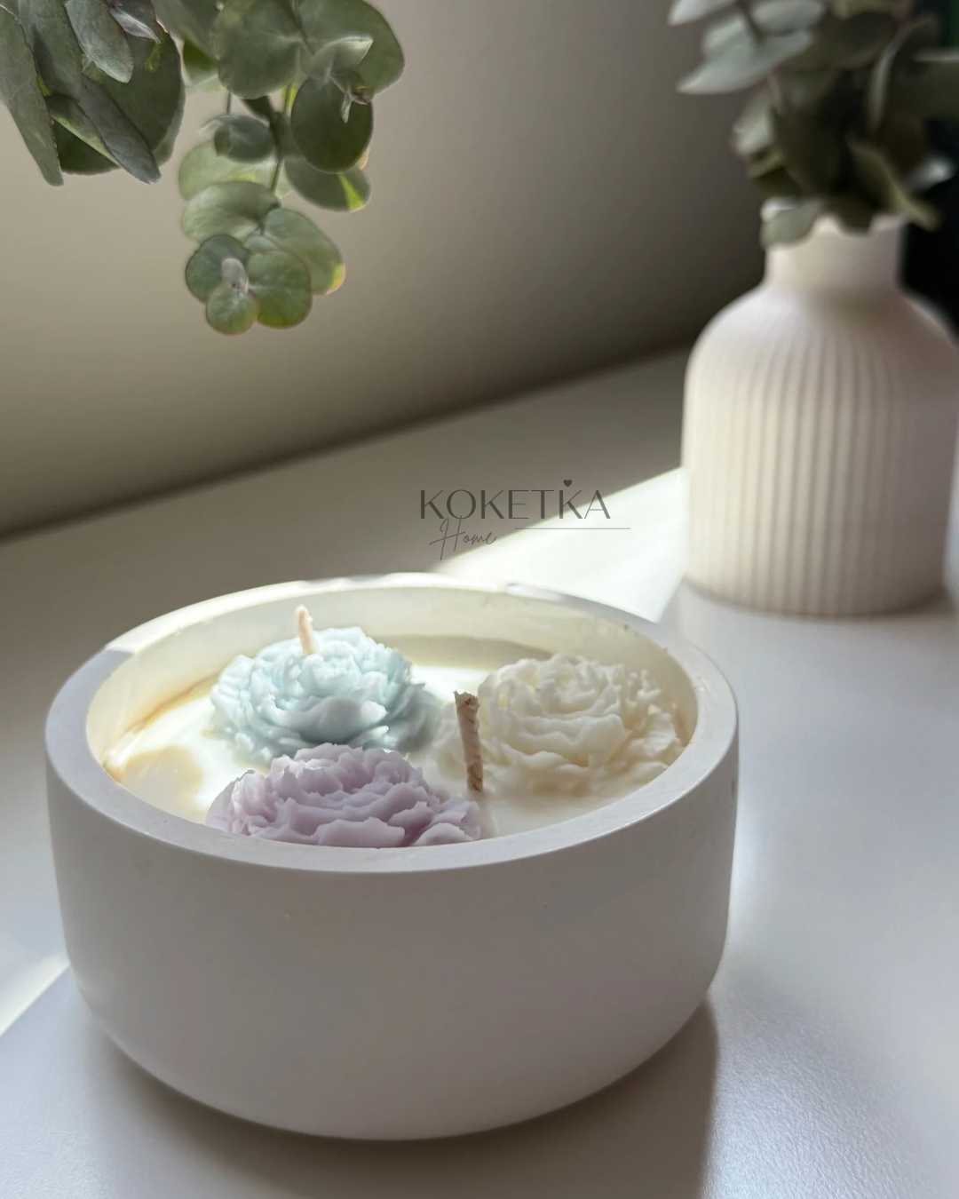 Vela Aromática "Jardín de Peonías"