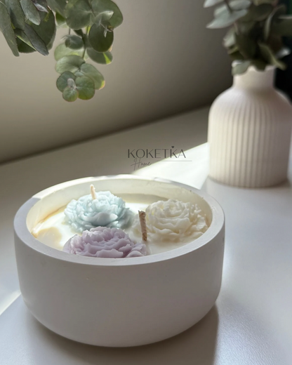 Vela Aromática "Jardín de Peonías"