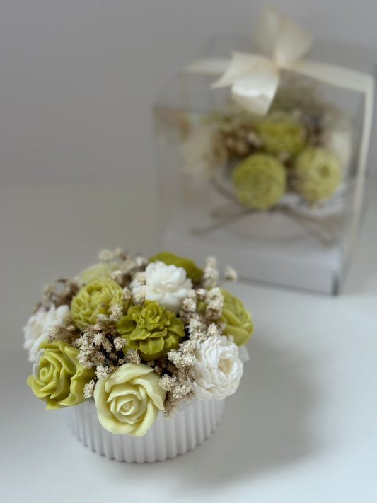 Mini arreglo verde oliva