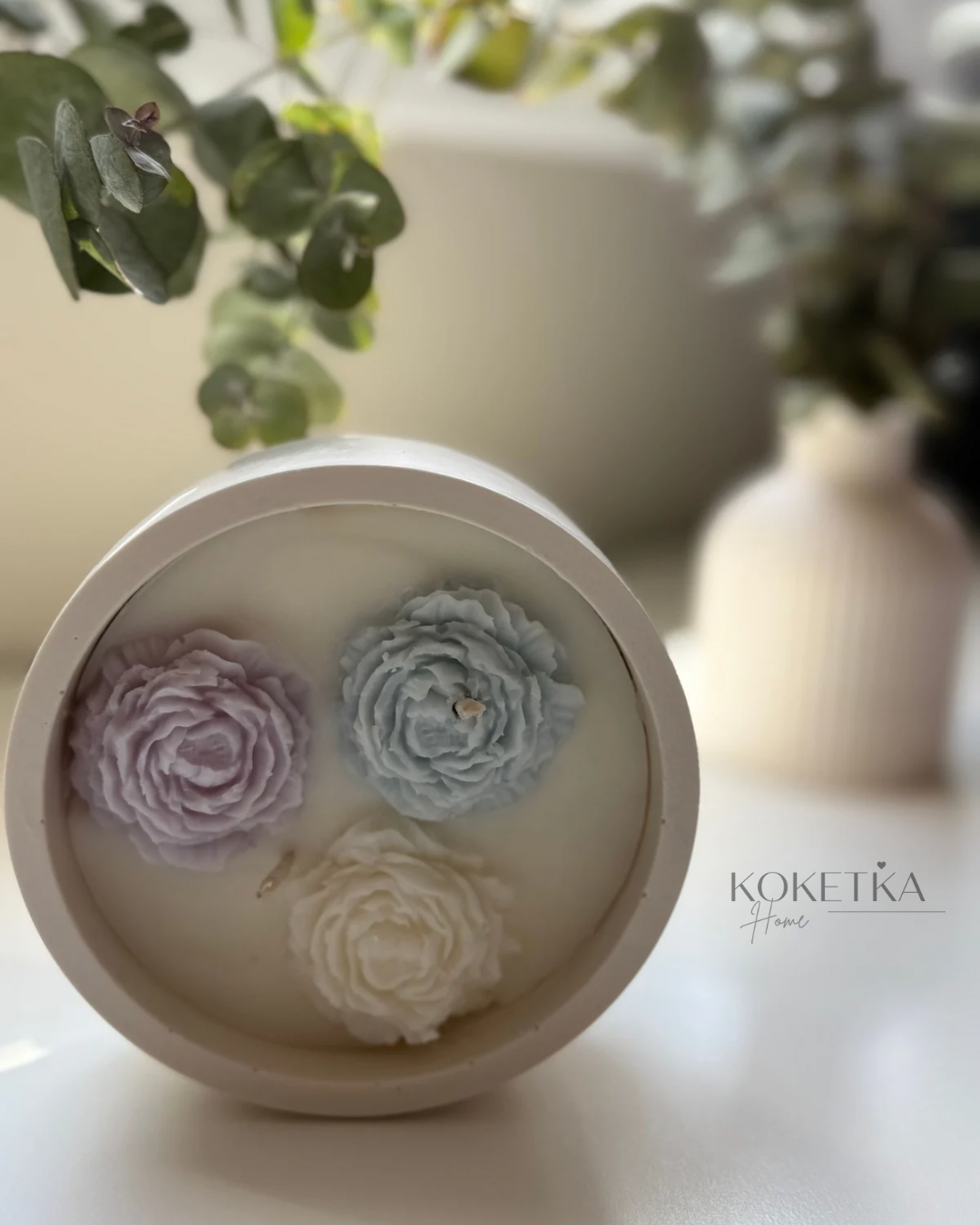 Vela Aromática "Jardín de Peonías"