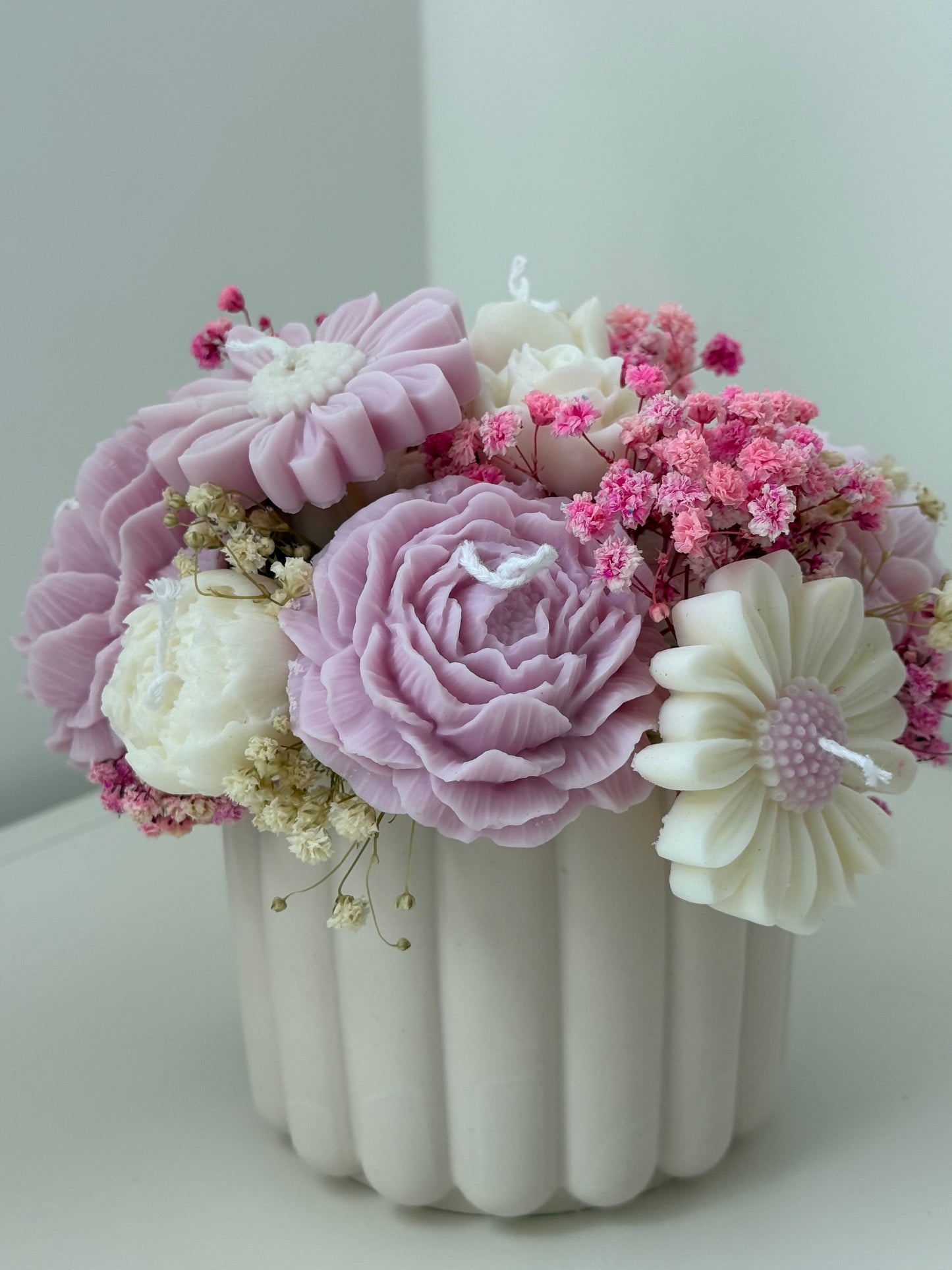 Arreglo floral de velas “Eterno”