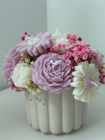 Arreglo floral de velas “Eterno”