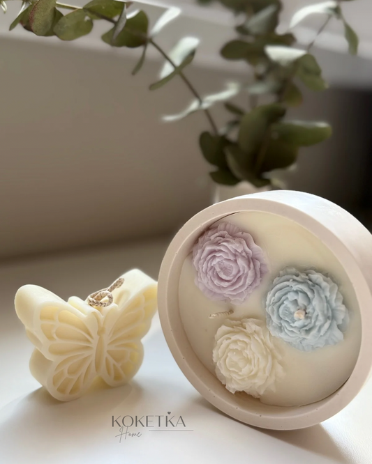 Vela Aromática "Jardín de Peonías"